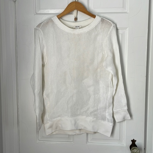 Helmet Lang Fishnet Pullover - Picture 2 of 6